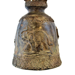 Elephant Temple Bell on Stand