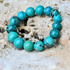 Turquoise Ball Bracelet
