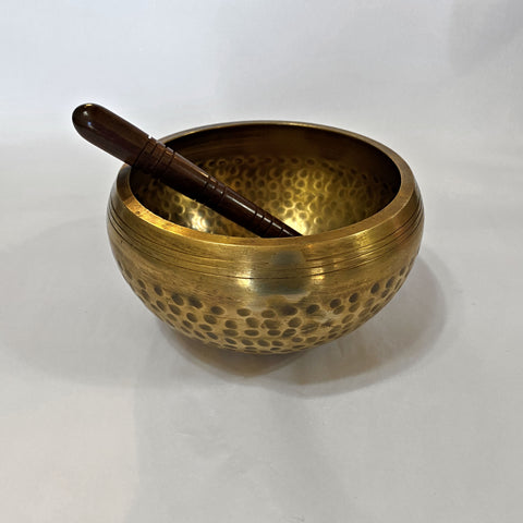 Tibetan Singing Bowl 6.2" with wood Mallet