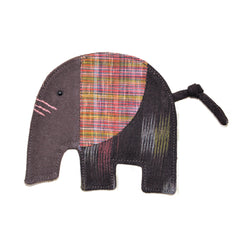Cotton Elephant Coaster - Brown