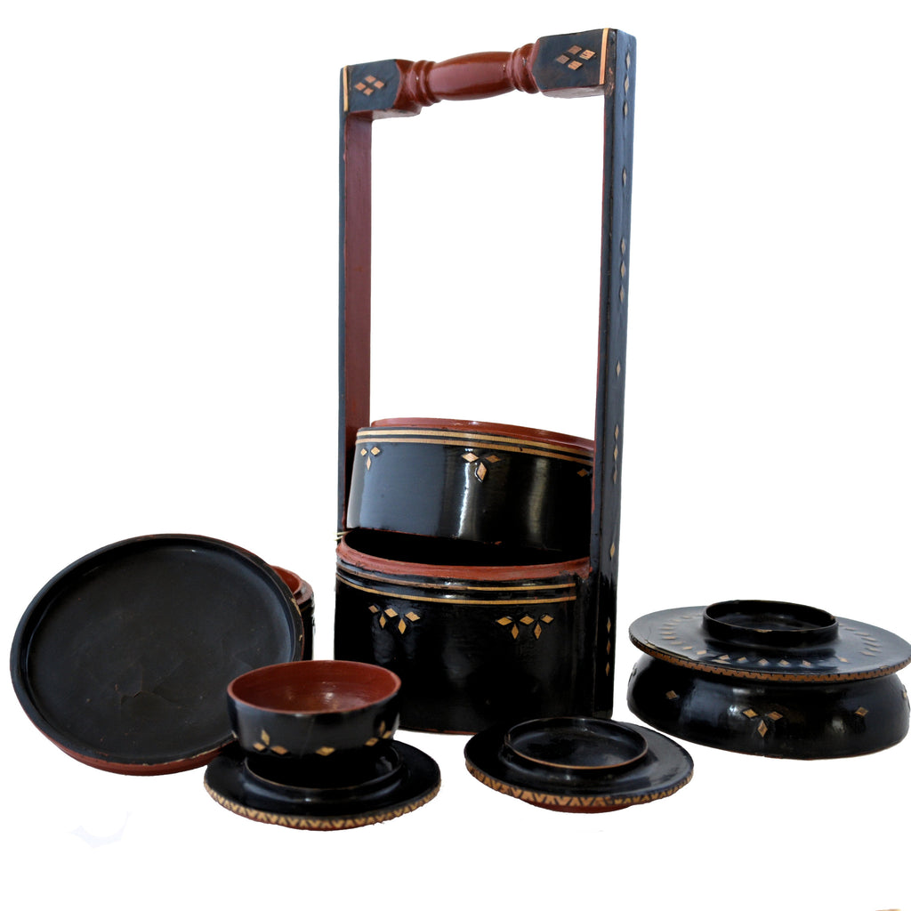 Burmese Lacquerware Food Box