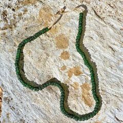 Green Bead Hill Tribe Necklace