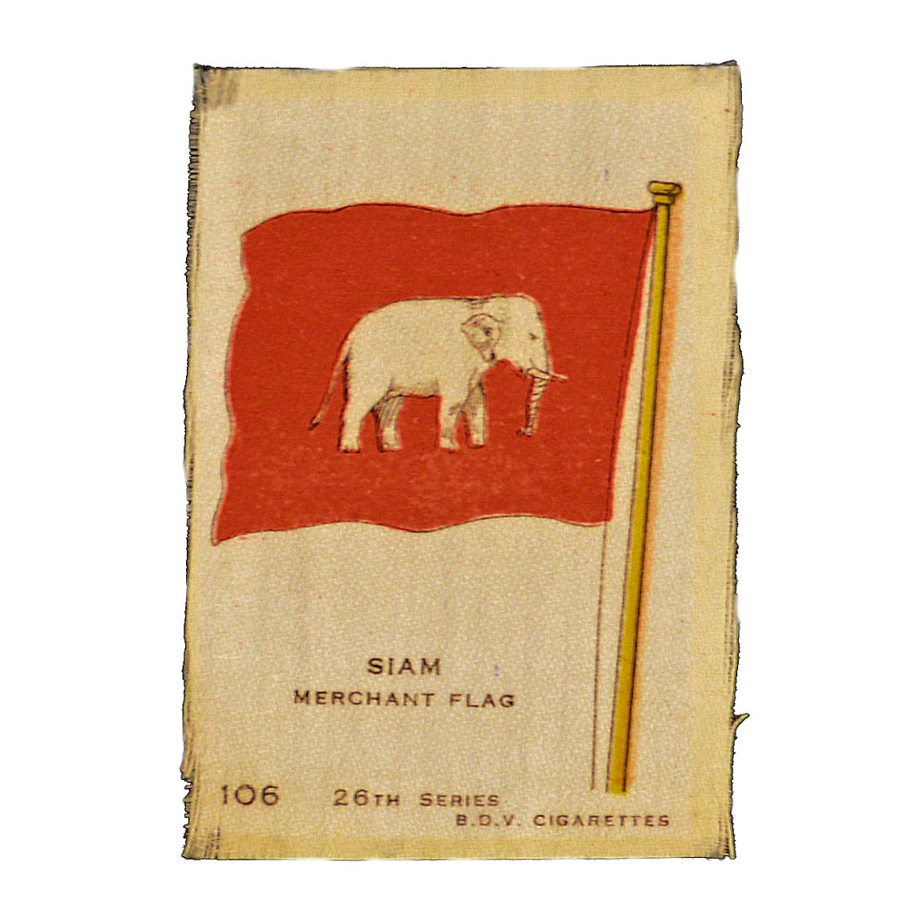 Vintage Siam Flag Silks