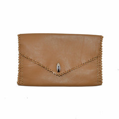 Beaded Leather Card Holder