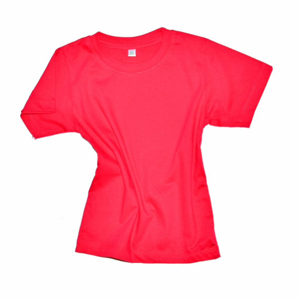 Childrens Cotton T-Shirt - Hot Pink