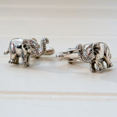 Elephant Cuff Links