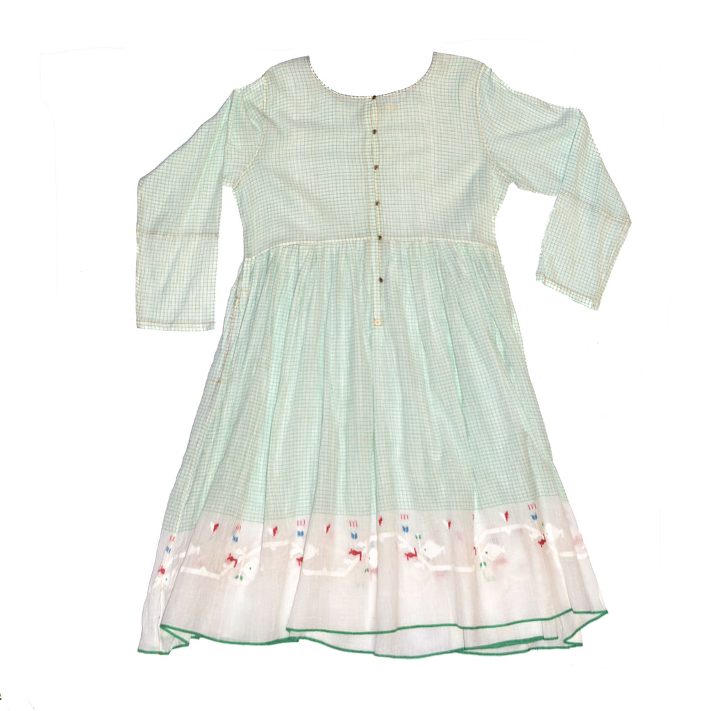 injiri Guler 23 - Mint Cotton Dress