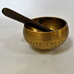 Tibetan Singing Bowl 4" with wood Mallet