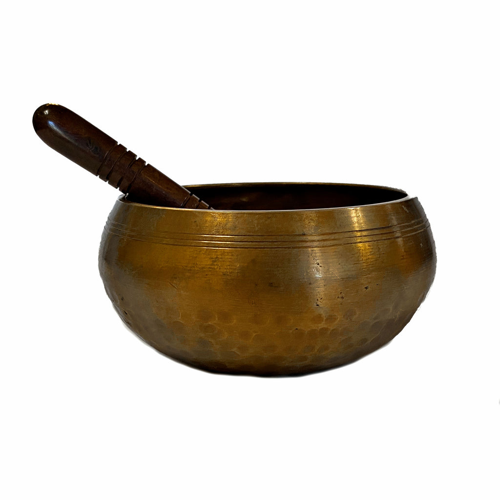 Tibetan Singing Bowl 5.6" with wood Mallet