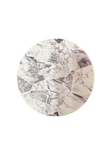 "Marble" Gray/White Absorbent Coaster