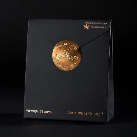 Cognac XO Barrel Aged Black Ivory Coffee Single Package