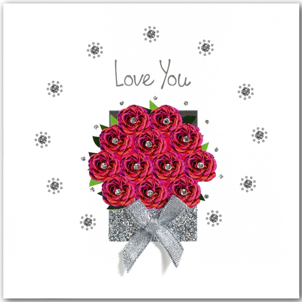 Jaab Cards - Rose Box Love You