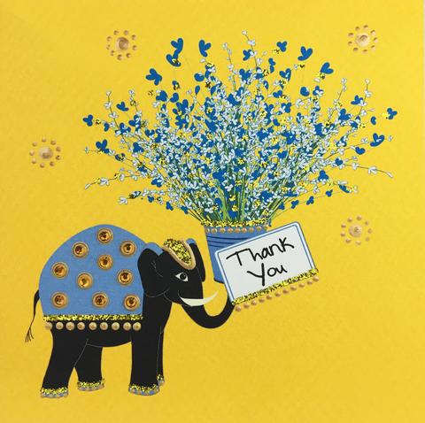 Jaab Cards - Thank You Elephant