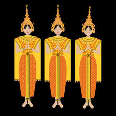 Jaab Cards - Thai Dancers (Pack of 5)