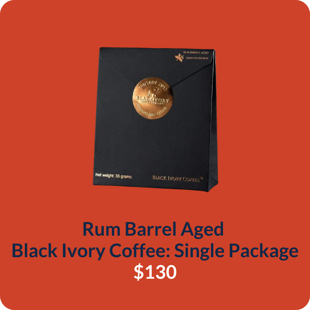 Black Ivory Coffee - Rum Barrel Aged