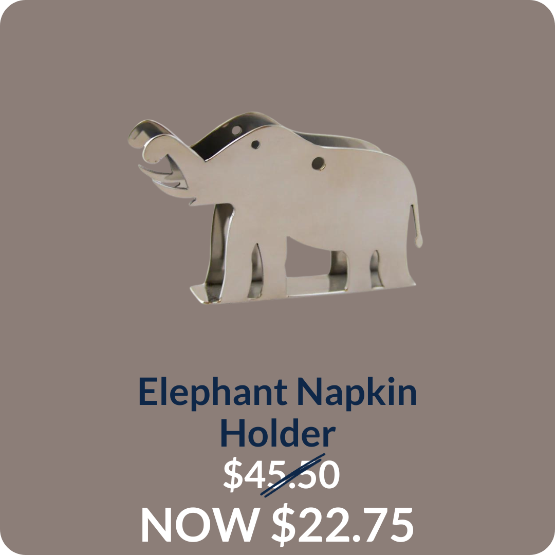 Elephant Napkin Holder