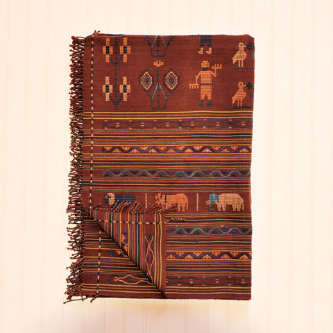 Naga Blanket with Embroidery