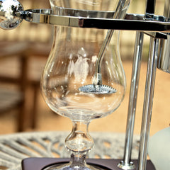 Royal Belgium Coffee Maker (Silver/Chrome)