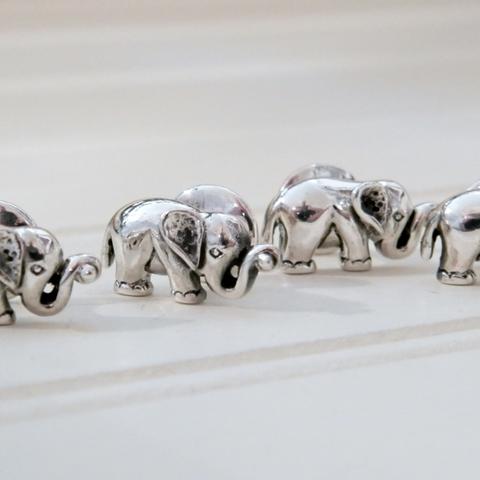 Elephant Tuxedo Studs