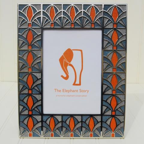 Stingray and Nickel Plate Palm Frame