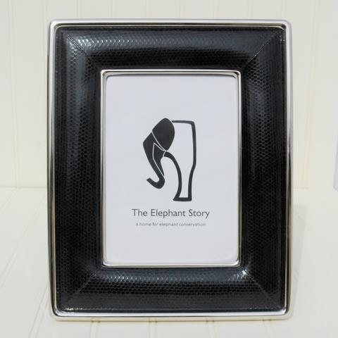 Black Sea Snake-Nickel Plate Frame