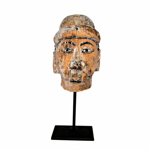 Antique Burmese Puppet Head