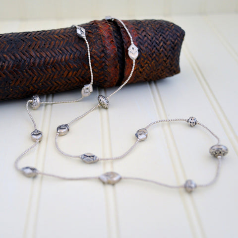 Indian Silver Necklace