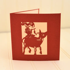 Vietnamese Hand-made Pop-up Card - Vietnam
