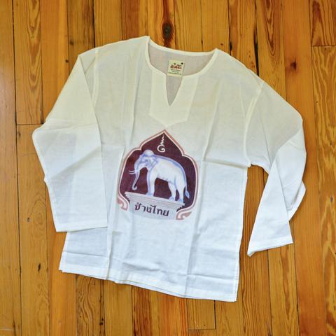 Cotton Siam Tunic - Elephant Shield