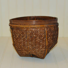 Antique Bamboo Basket