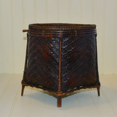 Antique Bamboo Basket
