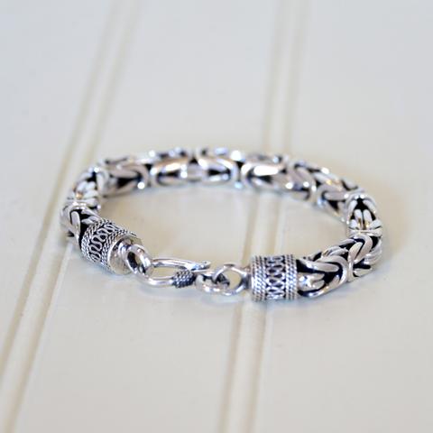 Mens Borobudur Chain Bracelet (heavy thickness)