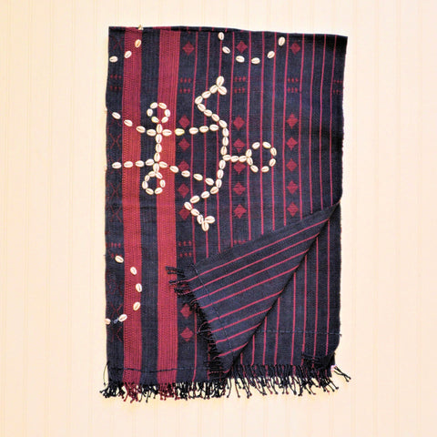 Naga Blanket with Cowry Shells