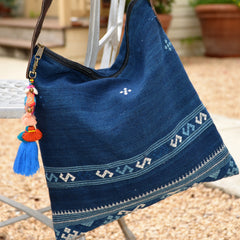 Cotton Indigo Bag