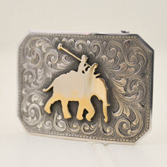 Clint Orms Belt Buckle - Comanche-Custom Gold