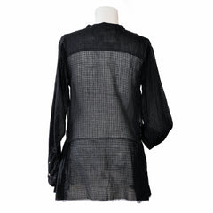 injiri Jamil Kamiz Top (Black)