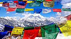 Bhutanese Buddhist Prayer Flags