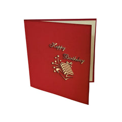 Vietnamese Hand-made Pop-up Card - Two Gifts