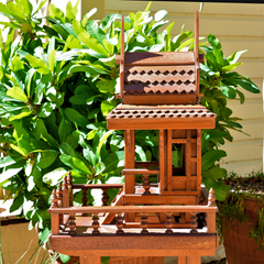 Thai Spirit House (one peak)