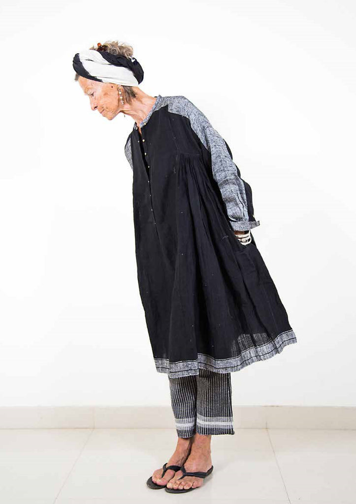 injiri Dhordo 17 Dress - Chunnat Rangrez-Black