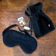 Mongolian Gobi Wool Cashmere Sleeping Mask Set