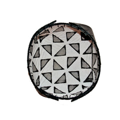 Hand Printed Leather Bowl