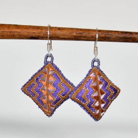 Hmong Herbal Earring - Lavender