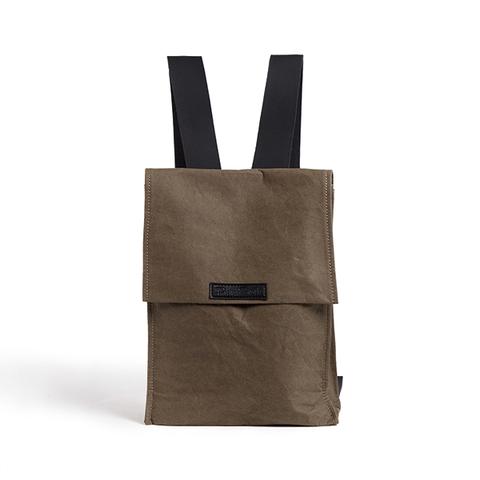 Dani Washable Paper Backpack - Brown