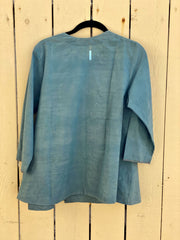 CROW Indigo Angrakha Sprinkle Top
