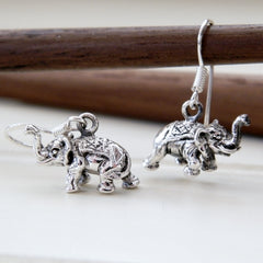 Thai Elephant Earrings (3 dimensional)