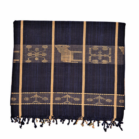 Thai Cotton Hand Woven Blanket - Donkeys and Elephants