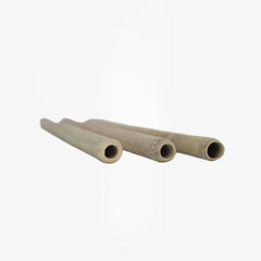 Reusable Bamboo Drinking Straws in Drawstring Bag