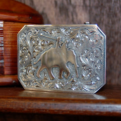 Clint Orms Belt Buckle - Comanche-Custom