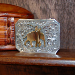 Clint Orms Belt Buckle - Comanche-Custom Gold